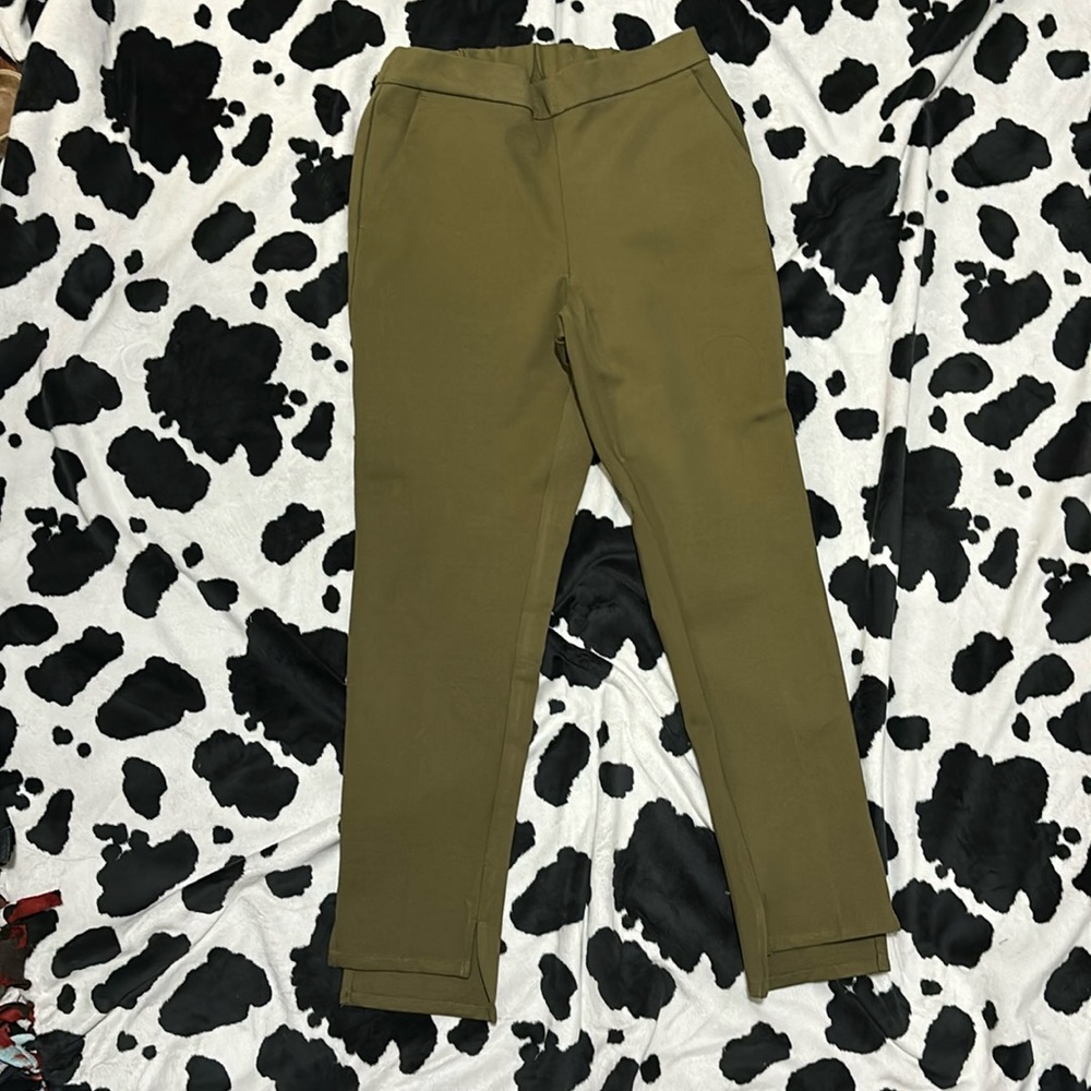 Green Worthington dress pants size xs
